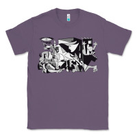 Lavender guernica artwork Classic Tee - linhVisuals