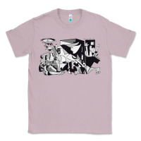 Lilac guernica artwork Classic Tee - linhVisuals