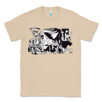 Mushroom guernica artwork Classic Tee - linhVisuals