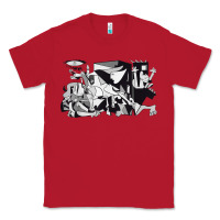 Red guernica artwork Classic Tee - linhVisuals