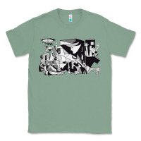 Sage guernica artwork Classic Tee - linhVisuals