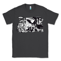 Smoke guernica artwork Classic Tee - linhVisuals