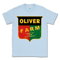 Dusty Blue oliver farm Classic Tee - linhVisuals
