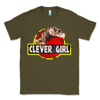 Army Green clever girl Classic Tee - linhVisuals