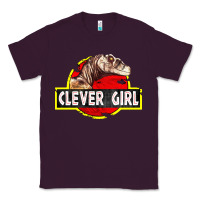 Plum clever girl Classic Tee - linhVisuals