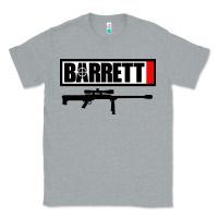 Heather Grey barrett firearm company Classic Tee - linhVisuals