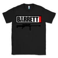 Black barrett firearm company Classic Tee - linhVisuals
