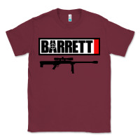 Burgundy barrett firearm company Classic Tee - linhVisuals