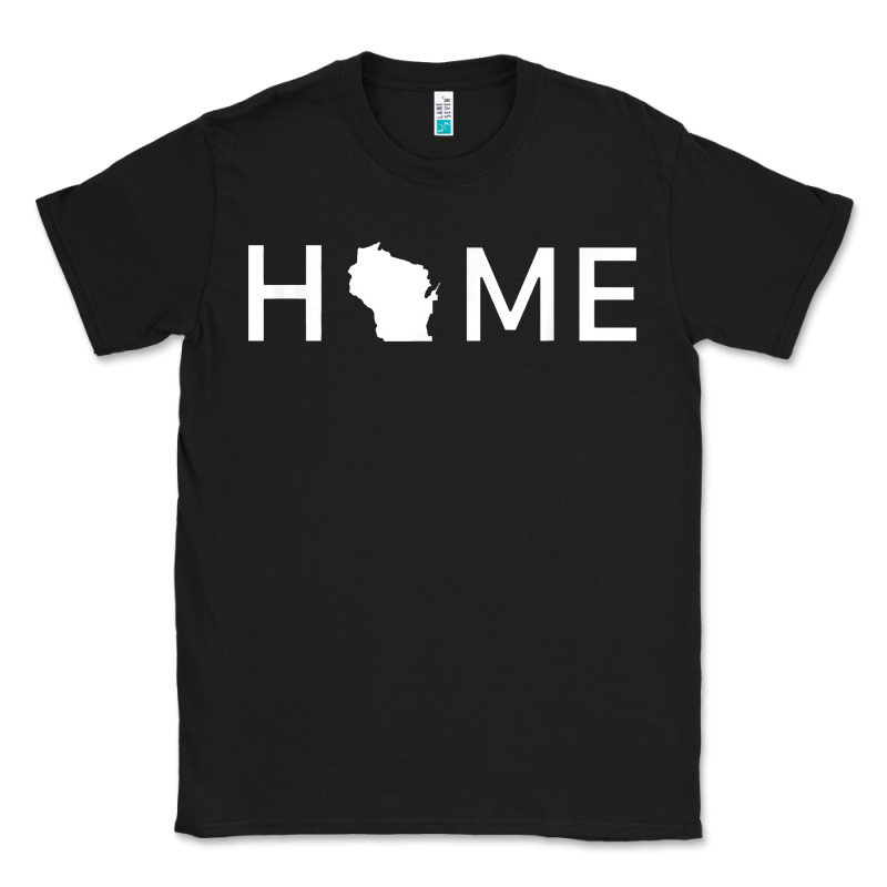 Home In Wisconsin Love U.s Classic Tee by linhVisuals | Teevron