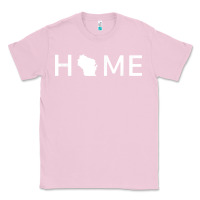 Bubblegum Pink home in wisconsin love u.s Classic Tee - linhVisuals