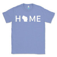 Colony Blue home in wisconsin love u.s Classic Tee - linhVisuals