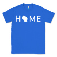 True Royal home in wisconsin love u.s Classic Tee - linhVisuals
