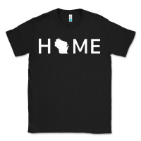 Black home in wisconsin love u.s Classic Tee - linhVisuals