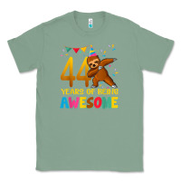 Sage 44 years old birthday sloth dabbing 44th birthday sloth Classic Tee - linhVisuals