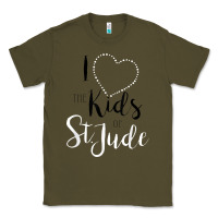 Army Green i love and heart the kids of st jude shirt for runners Classic Tee - linhVisuals