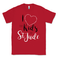 Red i love and heart the kids of st jude shirt for runners Classic Tee - linhVisuals