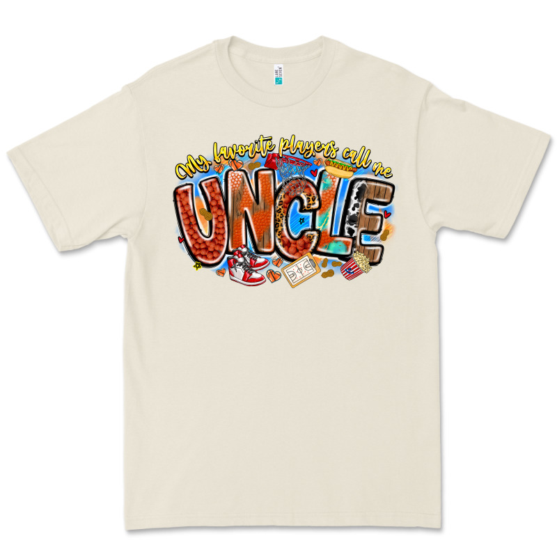 My Favorite Players Call Me Uncle Basketball Premium Tee by CowhideDigitalArt | Teevron