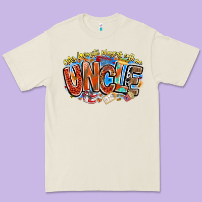 My Favorite Players Call Me Uncle Basketball Premium Tee Designed By Cowhidedigitalart