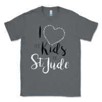 Charcoal Heather i love and heart the kids of st jude shirt for runners Classic Tee - linhVisuals
