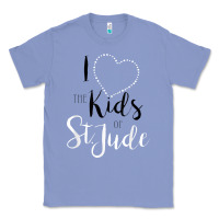 Colony Blue i love and heart the kids of st jude shirt for runners Classic Tee - linhVisuals