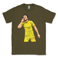 Army Green Diogo Jota Classic Tee - linhVisuals