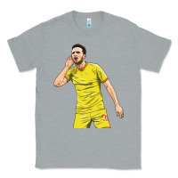Heather Grey Diogo Jota Classic Tee - linhVisuals