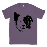 Lavender dog, collie, dogs, collies, border collies, puppy, sheepdog Classic Tee - linhVisuals