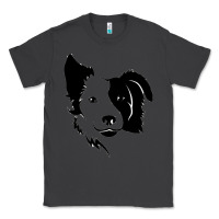Smoke dog, collie, dogs, collies, border collies, puppy, sheepdog Classic Tee - linhVisuals