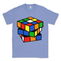 Colony Blue rubik cube Classic Tee - linhVisuals