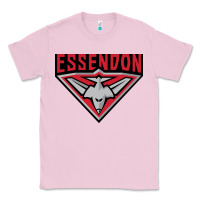 Bubblegum Pink essendon fc Classic Tee - linhVisuals