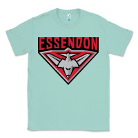 Seafoam essendon fc Classic Tee - linhVisuals