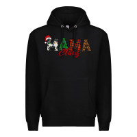 Black mama claus Premium Hoodie - BarkalooDesign