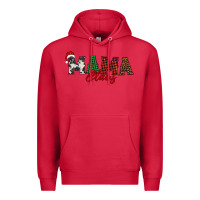 Cardinal mama claus Premium Hoodie - BarkalooDesign