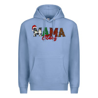 Colony Blue mama claus Premium Hoodie - BarkalooDesign