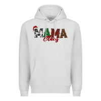 Dove Grey mama claus Premium Hoodie - BarkalooDesign
