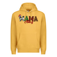 Mustard mama claus Premium Hoodie - BarkalooDesign