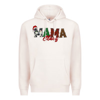 Pale Pink mama claus Premium Hoodie - BarkalooDesign