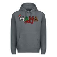Rock mama claus Premium Hoodie - BarkalooDesign