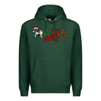 Sports Green mama claus Premium Hoodie - BarkalooDesign