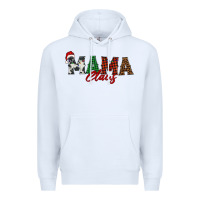 White mama claus Premium Hoodie - BarkalooDesign