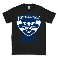 Black geelong cats Classic Tee - linhVisuals