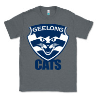 Charcoal Heather geelong cats Classic Tee - linhVisuals