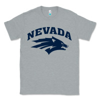Heather Grey nevada wolf pack Classic Tee - linhVisuals