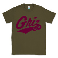 Army Green montana griz Classic Tee - linhVisuals