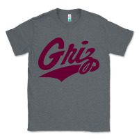 Charcoal Heather montana griz Classic Tee - linhVisuals