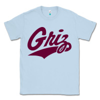 Dusty Blue montana griz Classic Tee - linhVisuals