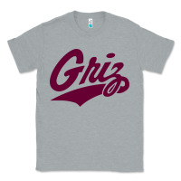 Heather Grey montana griz Classic Tee - linhVisuals