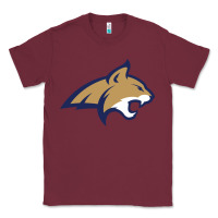 Burgundy montana state bobcats Classic Tee - linhVisuals