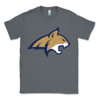 Charcoal Heather montana state bobcats Classic Tee - linhVisuals