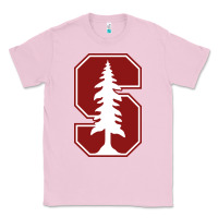 Bubblegum Pink stanford cardinal Classic Tee - linhVisuals